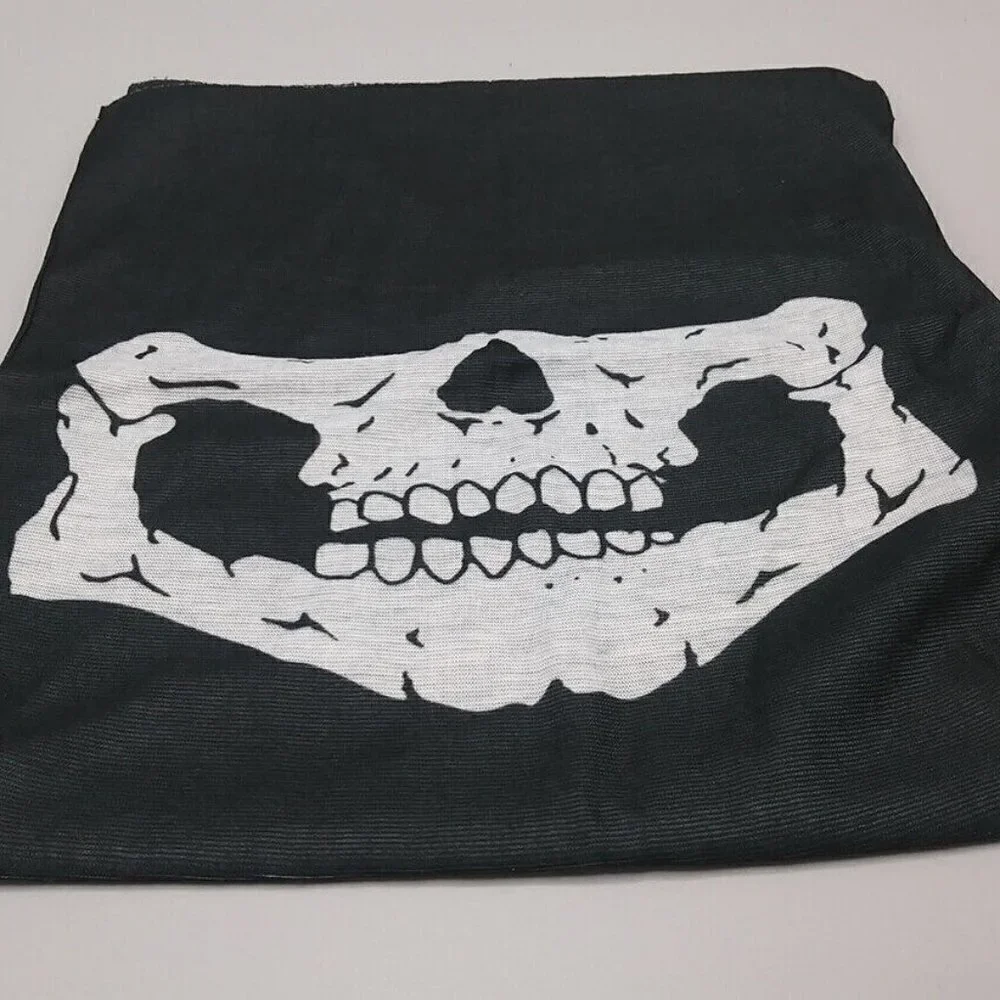 Skull Face Mask Gaiter Neck Shield Neckerchief Breathable - UNISEX -NEW - FIRM